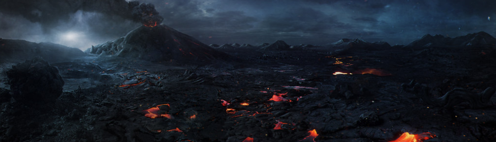 Извержение лавы